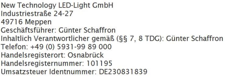 Impressum led-hendlstall.de.ntligm.de