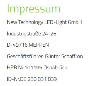 Impressum led-hendlstall.de.ntligm.de